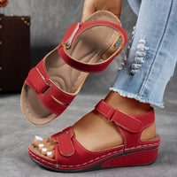Celima | Orthopädische Sommer-Sandale für Damen - Rot