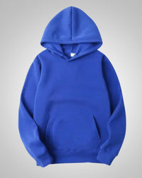 Aiden | Herren Lässiger Oversized Pullover mit Kapuze - Blau