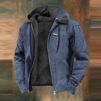 Craig™ - Elegante Herren-Kapuzenjacke - Blau