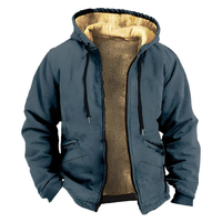 Mervin - Farbige und kuschelige Hoodies für Herren - Blau