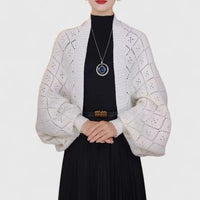 Mila | Modischer Cardigan für stilvolle Outfits - Weiß