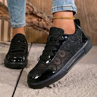 Sofie | Stylische Freizeit-Sneaker für Damen - Schwarz