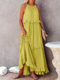Fien | Elegantes Sommerkleid - Gelb