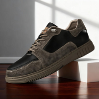 Julian | Zeitlose Wildleder Sneakers für Herren - Schwarz