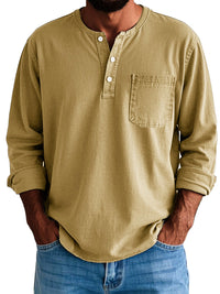 Logan™ - Herren Langarmhemd - Khaki