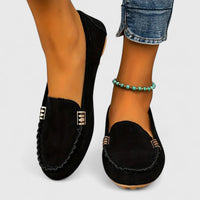 Lilli | Damen Flexible Ballerinas Gummisohle – Flexibler Komfort Ballerina 2026 - Schwarz
