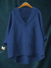 Samantha™ - Elegante Sommerbluse - Blau