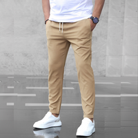Aljure - Bequeme Slim-Fit-Hosen für Herren - Beige