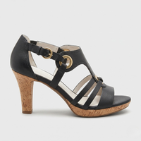 Carla | Damen Komfort Absatzschuhe – Stützende Elegante Pumps Damen - Sapphire Black