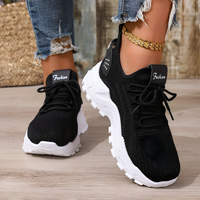 Eshara - Orthopädische Bequeme Sneaker - Schwarz