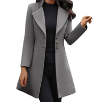 Elisia – Elegante & Warme Damenjacke - Grau