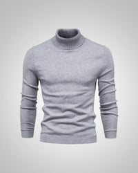 George | Herren Slim Fit Rollkragenpullover - Grau