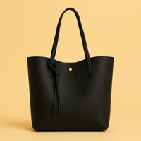 Istar Weiche Schultertasche - Schwarz