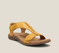 Charlotte | Elegante orthopädische Sandale für Damen - Gelb