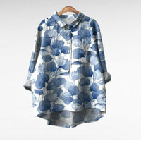 Camille™ -  Elegante Sommerbluse - Gedruckt 5