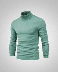 George | Herren Slim Fit Rollkragenpullover - Hell Grün