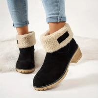 Leon | Klassische Damen-Winterstiefel - Schwarz