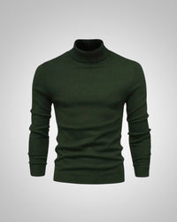 George | Herren Slim Fit Rollkragenpullover - Grün