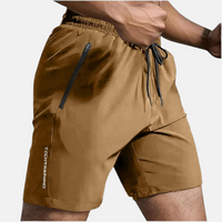 Schnell trocknende Active Shorts - Khaki