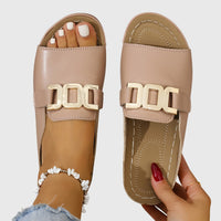 Kathryn | Bequeme Schnallensandale für Damen - Rosa
