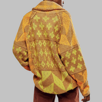 Laura | Zeitloser Damencardigan in soften Materialien - Gelb