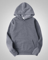 Aiden | Herren Lässiger Oversized Pullover mit Kapuze - Grau