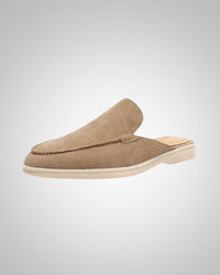 Lukas | Herren Klassiker Fersenfreie Slipper - Beige