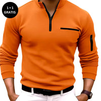 ALEXANDER – Der Premium-Herrenpullover 2025 - Orange