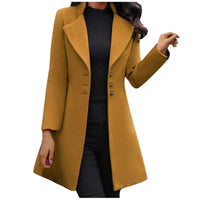 Elisia – Elegante & Warme Damenjacke - Gelb