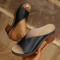 Nadia - Orthopädische Sandalen - Schwarz