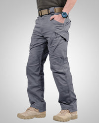 Steven | Herren Taktische Cargo Outdoor Wanderhose - Grau