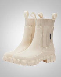 Verena | Damen Sommer Wasserdichte Gummistiefel - Beige