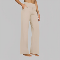Arrthi - Trendige Damen-Stretchhosen - Beige