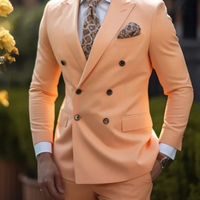 Maximilian | Herren Zweiteiler Hochzeitsanzug – Herren Hochzeits Anzug Elegant 2026 - Orange