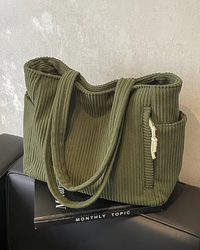 Gabriele | Damen Stilvolle Lässige Schultertasche - Grün