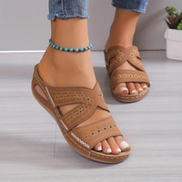 Emma | Orthopädische Komfort-Sandale für Damen - Braun