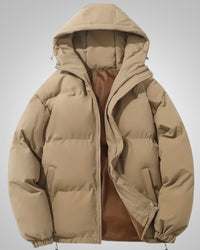 Romi | Damen Gefütterte Kapuze Daunenjacke - Khaki