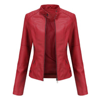 Martha - Zeitlose Damenjacke - Rot