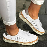 Pia | Bequeme Slip-on-Sneaker - Weiß