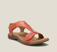 Charlotte | Elegante orthopädische Sandale für Damen - Rot