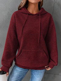 Mariane - Der Trendige Hoodie für Jeden Anlass - Weinrot