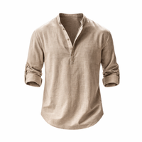 Jonas | Moderne Bluse im leichten Design - Beige
