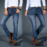 Lukas | Moderne Slim-Fit Jeans für Herren - Marineblau