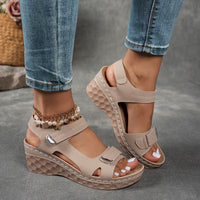 Hannah | Flexible Sandalen Damen Chic - Beige