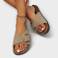 Avelina | Orthopädische Sandale mit Komfort-Sohle - Khaki