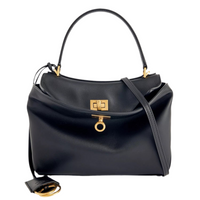 Isabella | Klassische Handtasche für Damen stilvoll - Schwarz