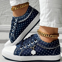 Jaqui™ – Orthopädische, Bequeme und Stilvolle Sneaker - Dunkelblau