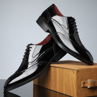 Waltherhaus Winston™ Erbe Brogues von Elias – Stilvolle Eleganz für jeden Anlass! - Schwarz