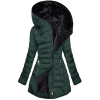 Jasmine - Modische Damen-Kapuzenjacke - Grün