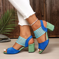 Homare - Elegante, Bequeme Sandale - Blau